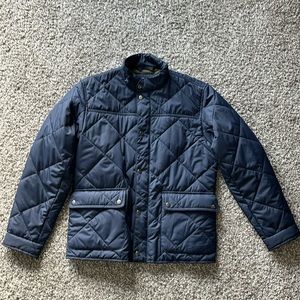 J Crew Quilted jacket - Navy Blue - Size Medium